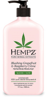 Увлажняющий лосьон HEMPZ малина+грейпфрут  500 мл - Beauty Business - Выбор профессионалов!
