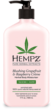 Увлажняющий лосьон HEMPZ малина+грейпфрут  500 мл - Beauty Business - Выбор профессионалов!