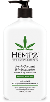 Увлажняющий лосьон HEMPZ кокосово-арбузный 500 мл - Beauty Business - Выбор профессионалов!